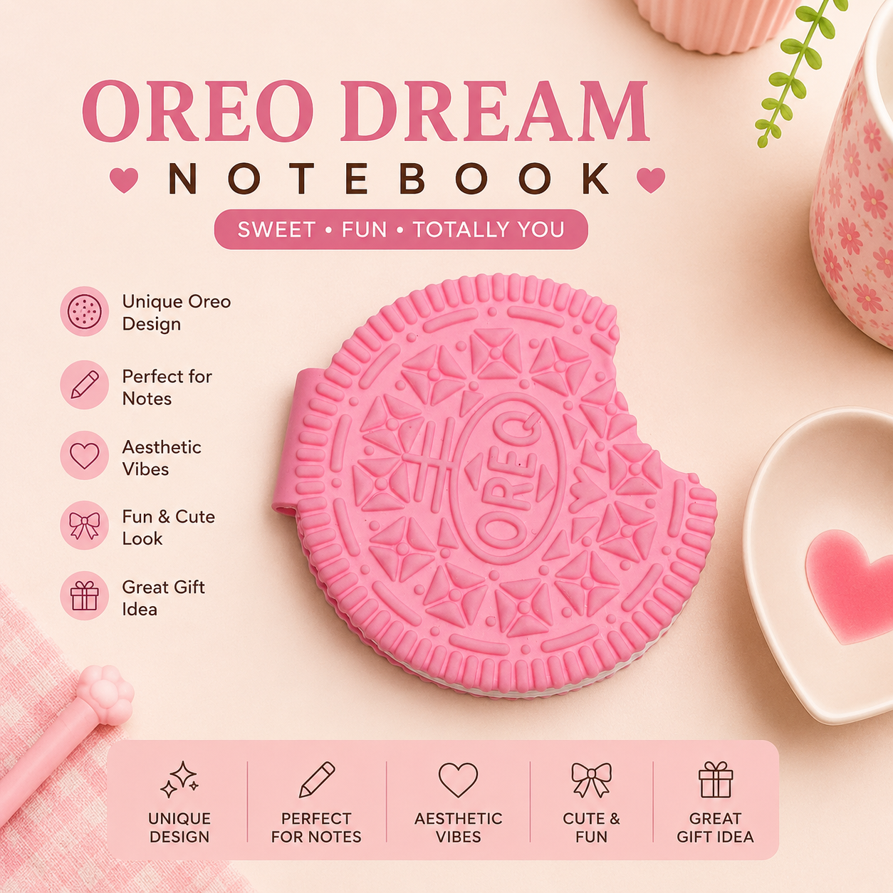 MagicJot Sweet Bite Mini Notebook