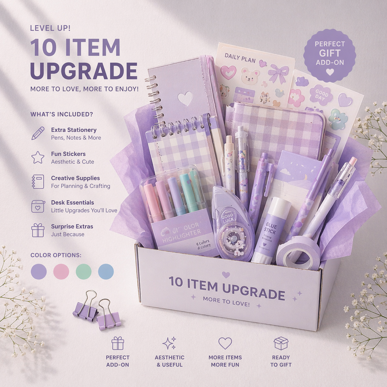 Mystery Box Upgrade – 10 Bonus Items