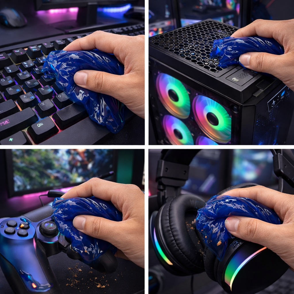 Super Clean Cleaning Gel – Keyboard, Car & Home