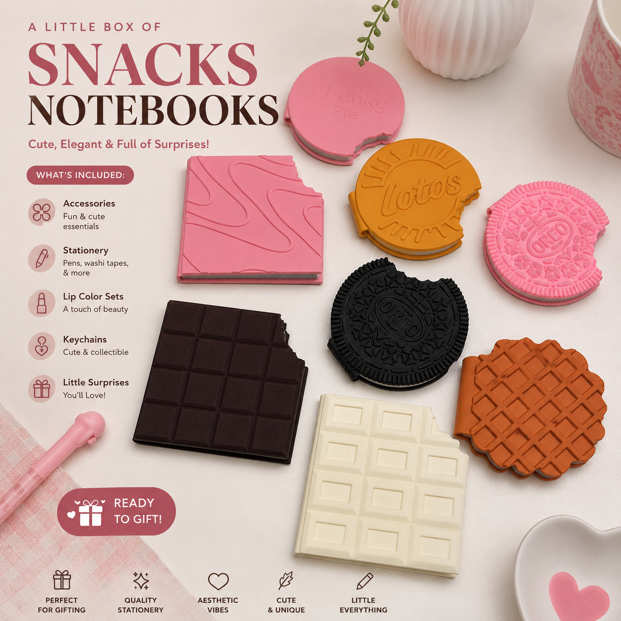 MagicJot Sweet Bite Mini Notebook