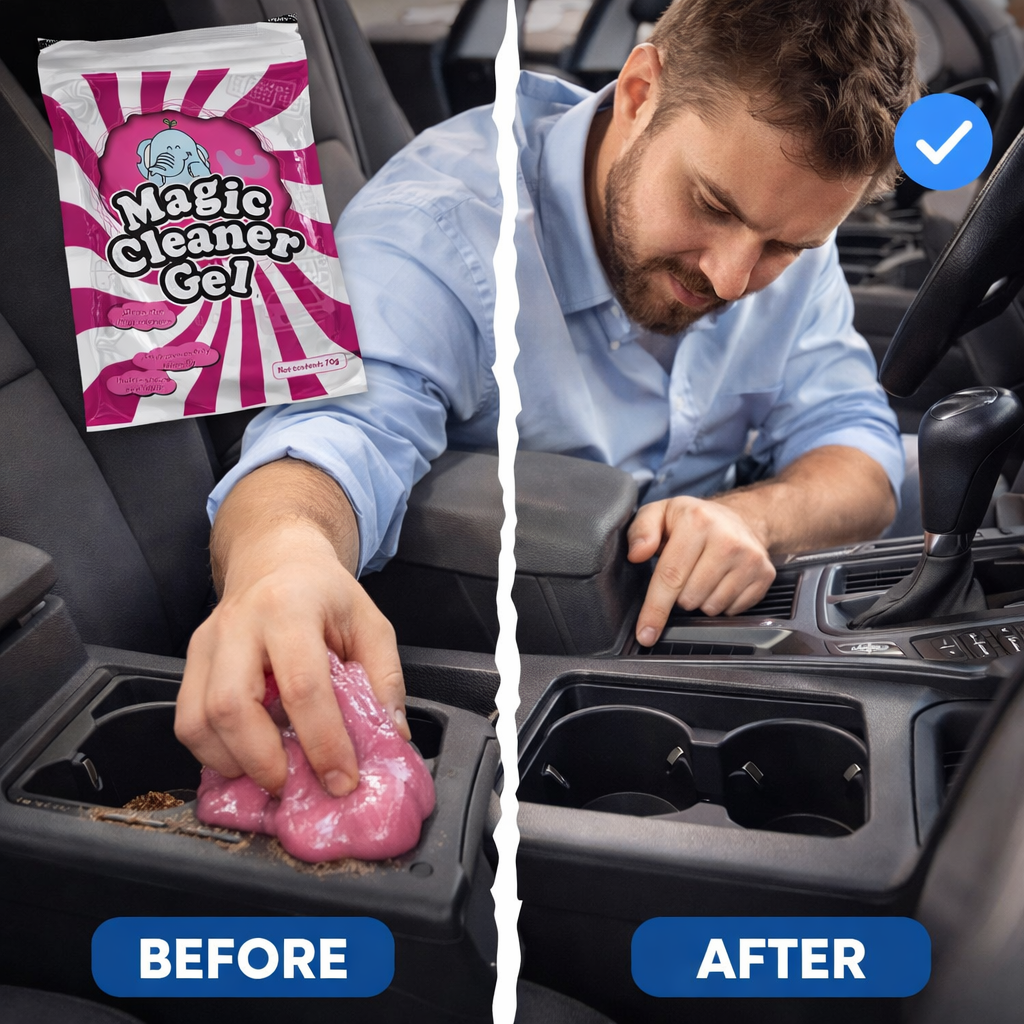 Magic Cleaner Gel – Universal Cleaning Gel for Keyboard, Car & Home (70g)