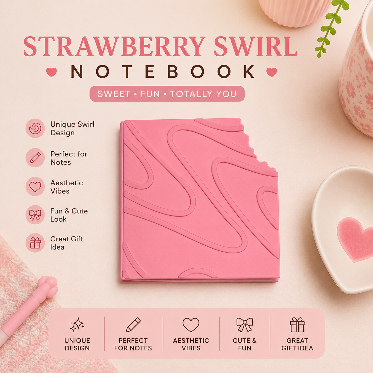MagicJot Sweet Bite Mini Notebook