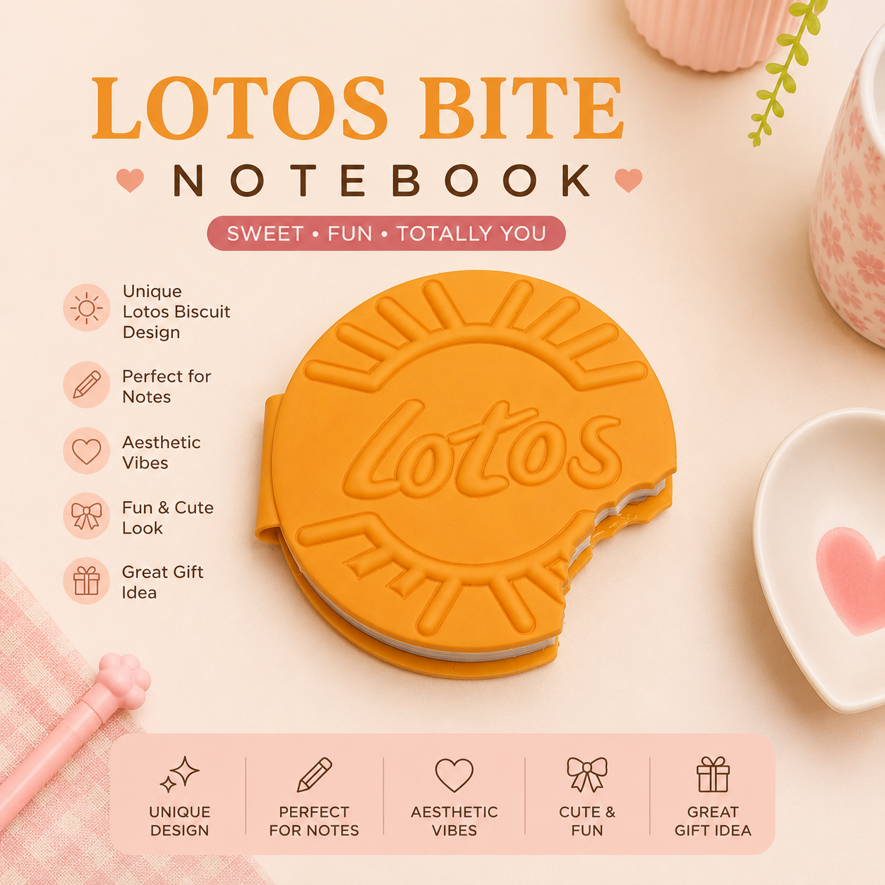 MagicJot Sweet Bite Mini Notebook