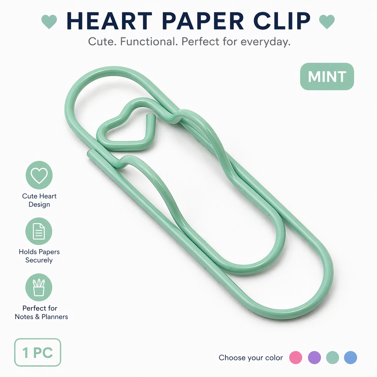 Heart Paper Clip ✨
