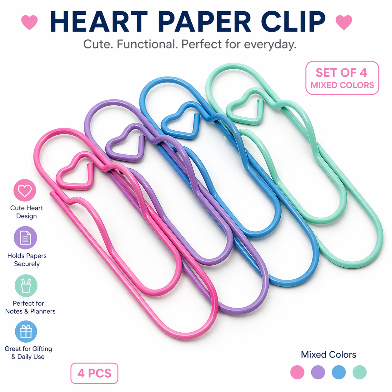 Heart Paper Clip ✨