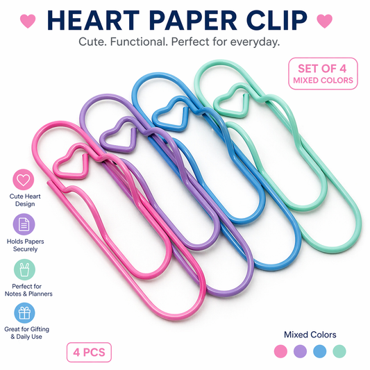 Heart Paper Clip ✨