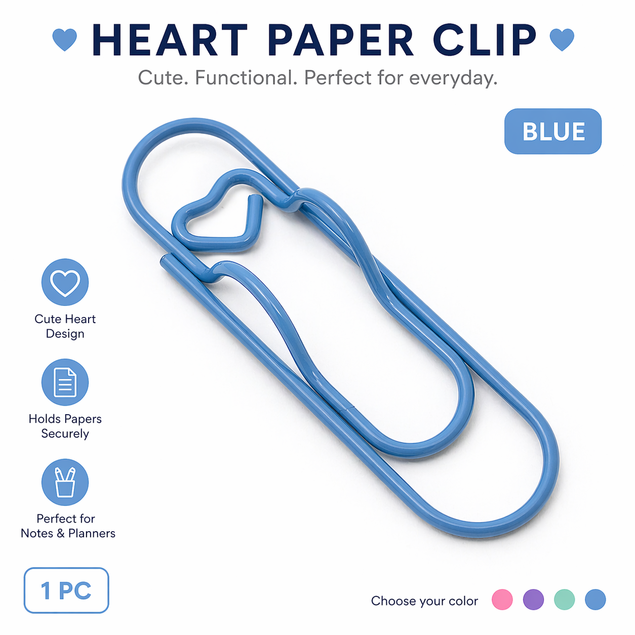 Heart Paper Clip ✨