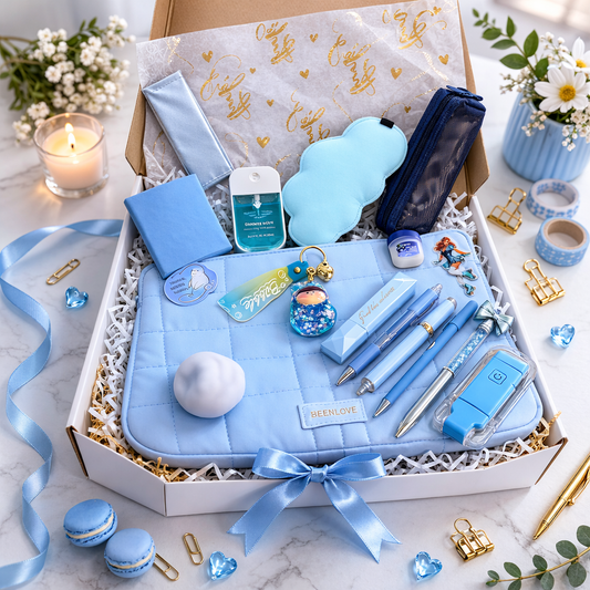 MagicJot Blue Laptop Gift Box