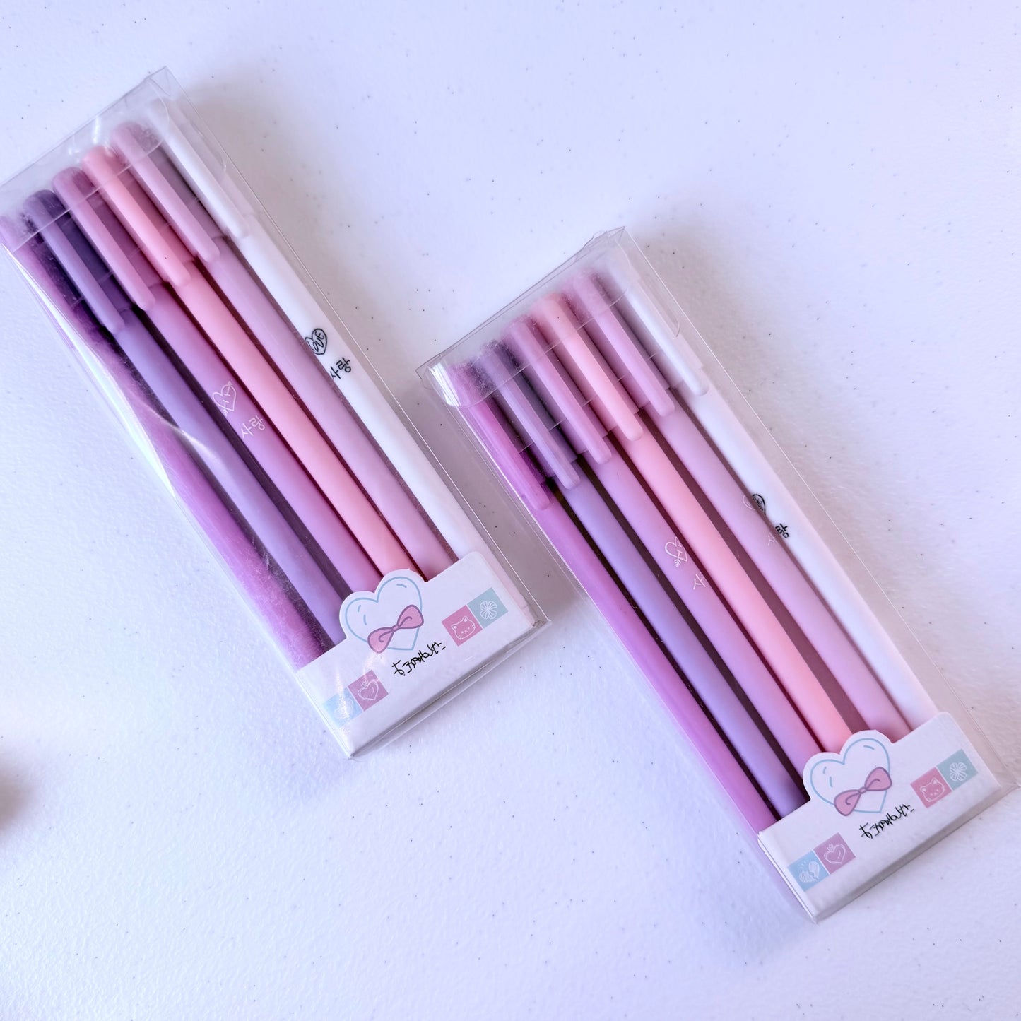 Pastel Aesthetic Gel Pen Set – 6 Soft Color Fine Tip Pens