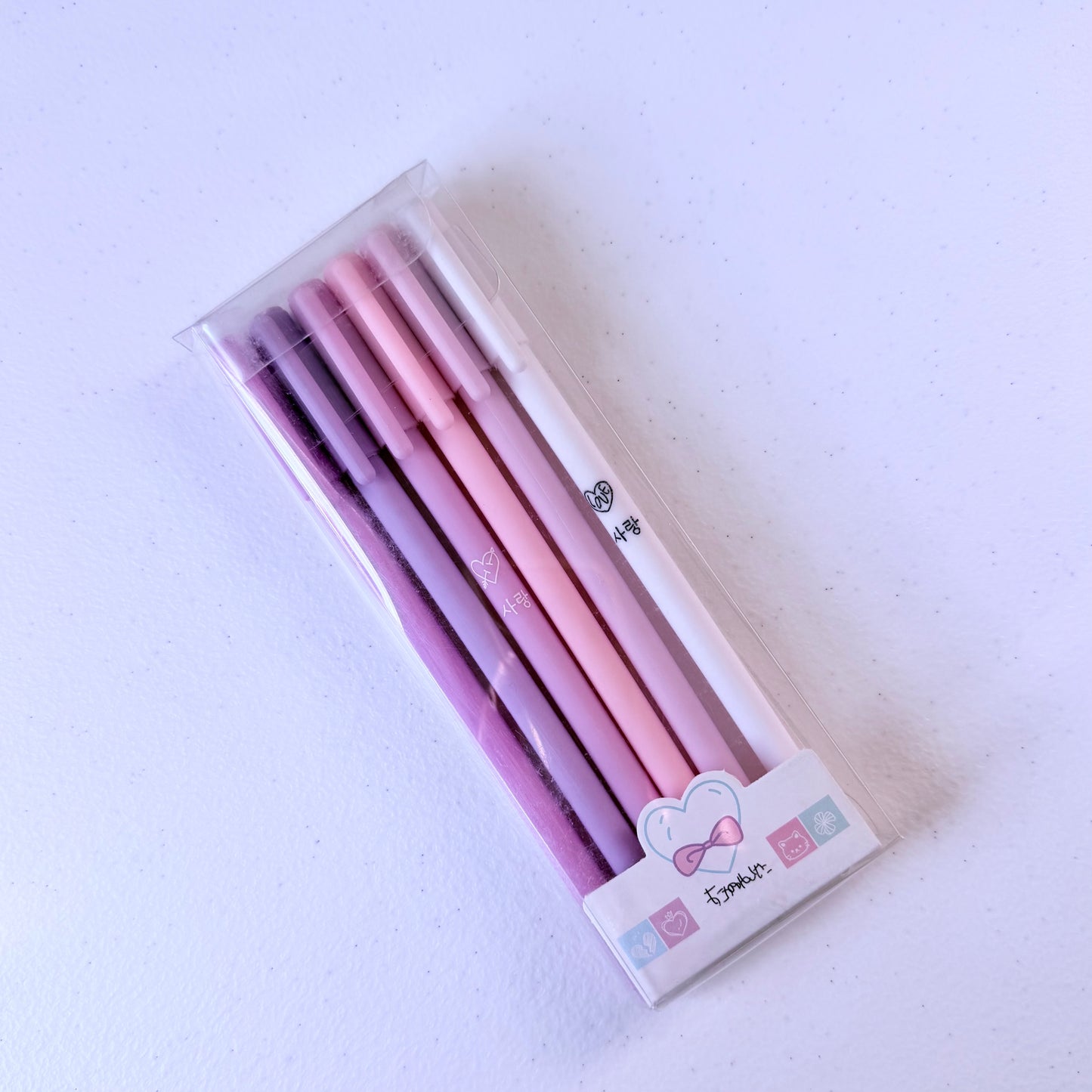 Pastel Aesthetic Gel Pen Set – 6 Soft Color Fine Tip Pens