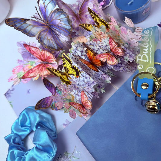 Butterfly Mood — Blue Serenity