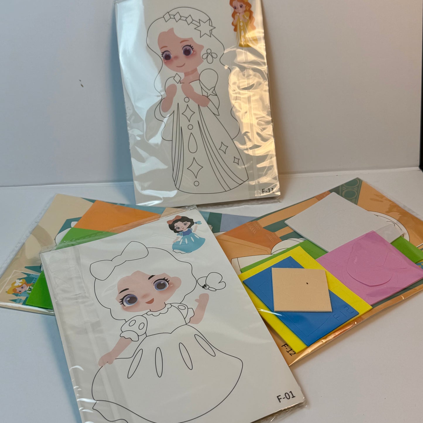 Kids 3D Foam Art Set – DIY Sticker Craft for Kids